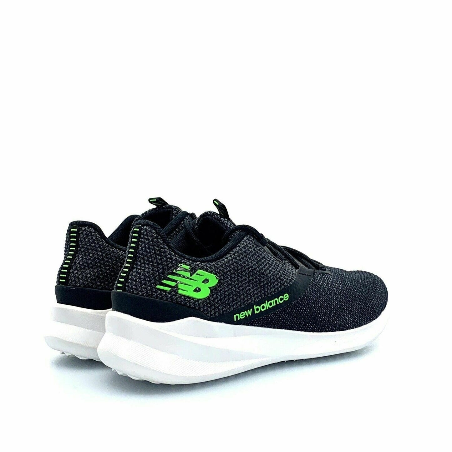 New Balance Mens Cush + District Run Running Shoes SIZE 8D Black Green MDRNSB1 - parsimonyshoppes