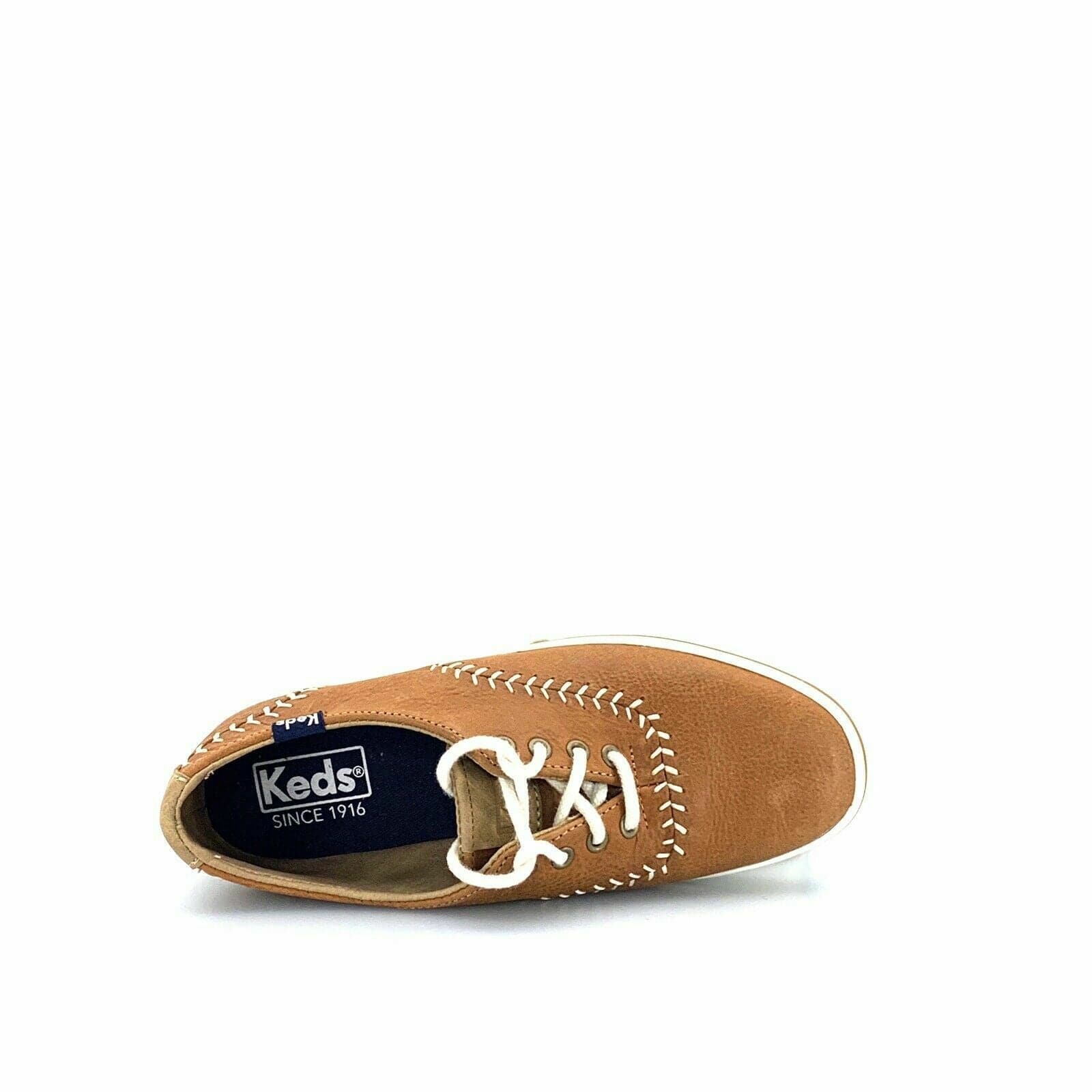 Tan store leather keds