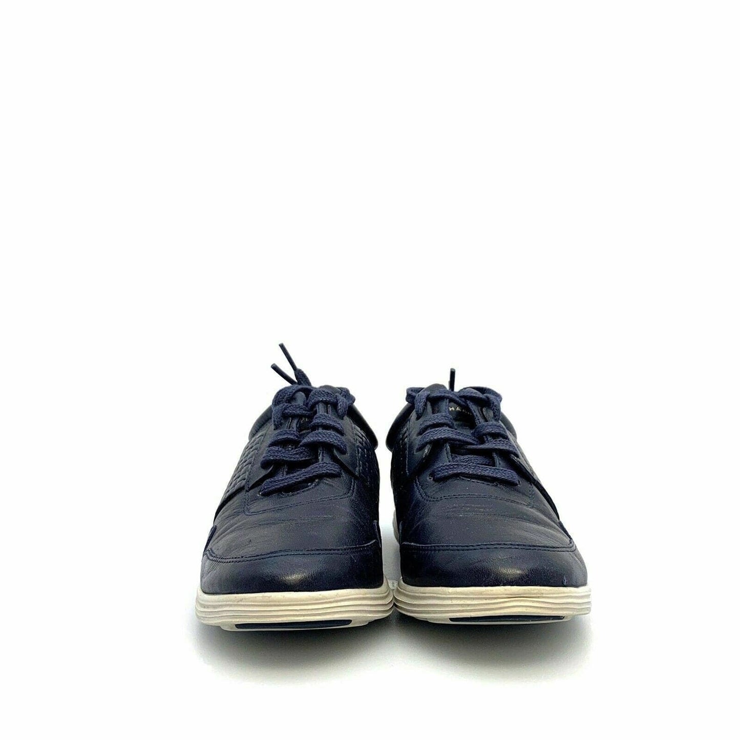 Glamorous Cole Haan Womens Zero Grand.OS Lace Up Sneakers Leather Shoes - Size 5B, Dark Blue