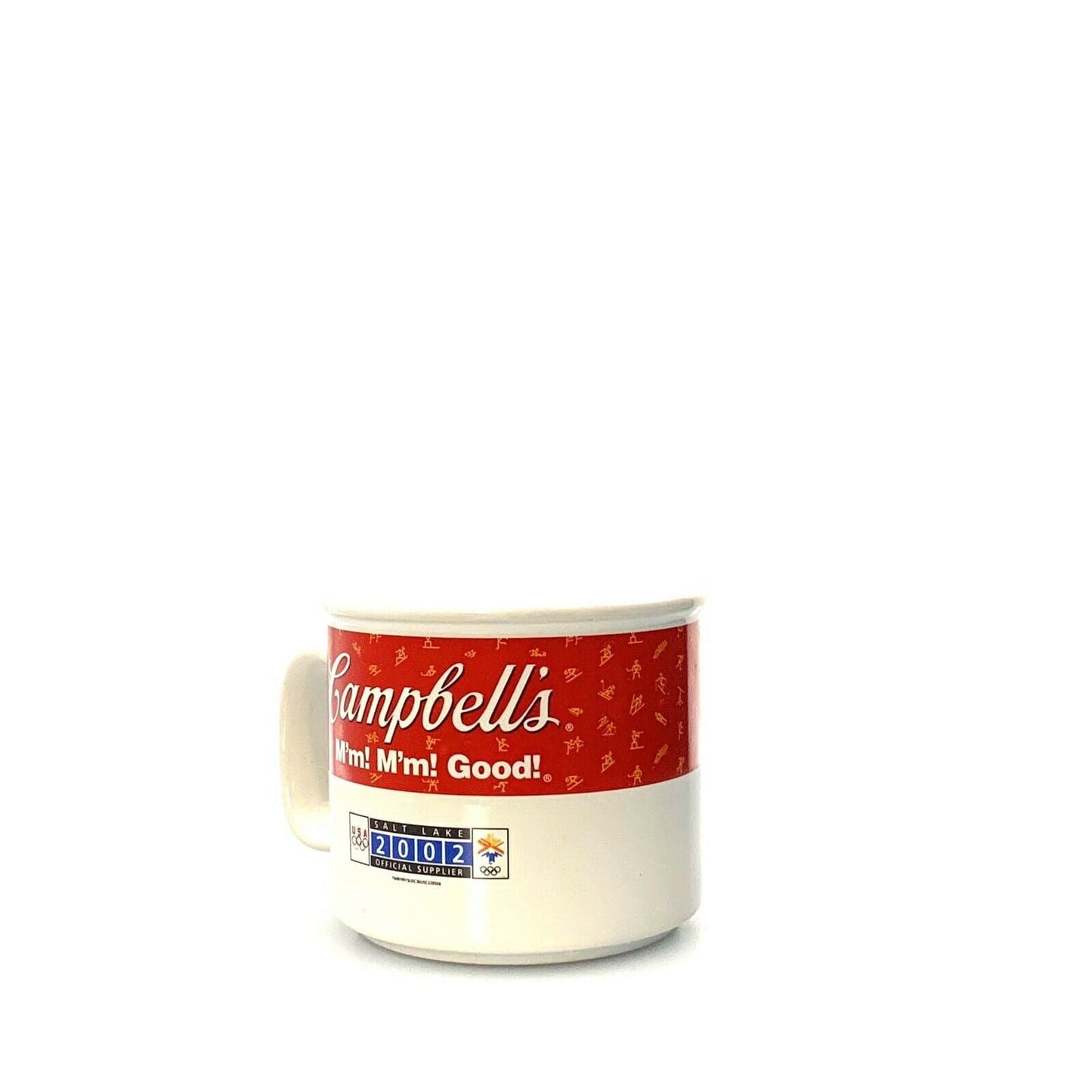 Nostalgic Campbell's Soup 2002 Salt Lake City Winter Olympics Collectible Soup Mug, Hockey