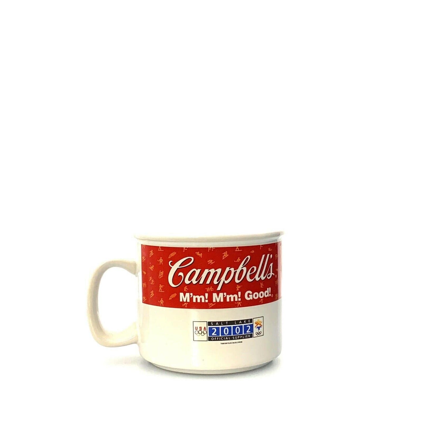 Nostalgic Campbell's Soup 2002 Salt Lake City Winter Olympics Collectible Soup Mug, Hockey