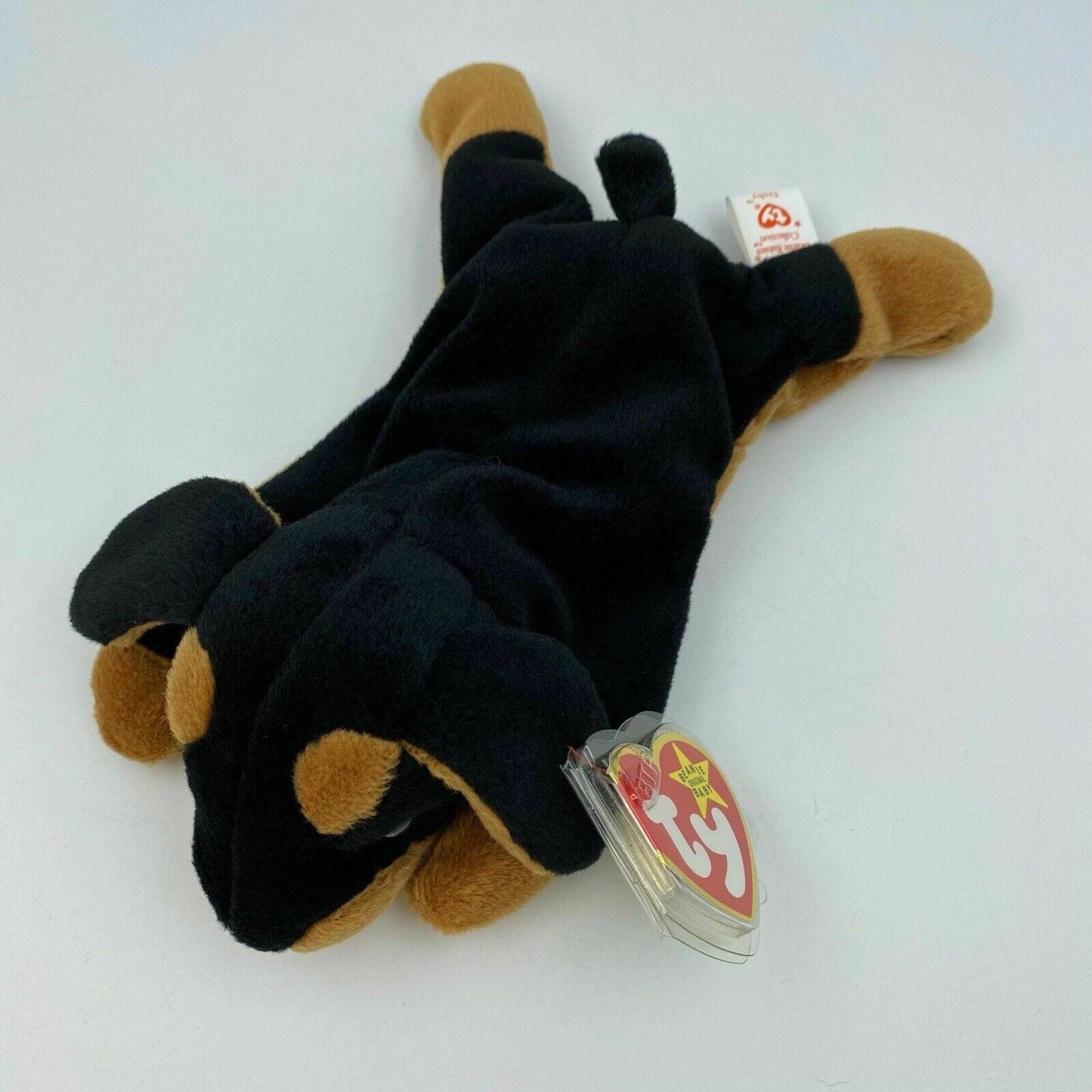 Ty Original Beanie Babies Doby The Doberman Dog Excellent Cond. w/ Errors 4110