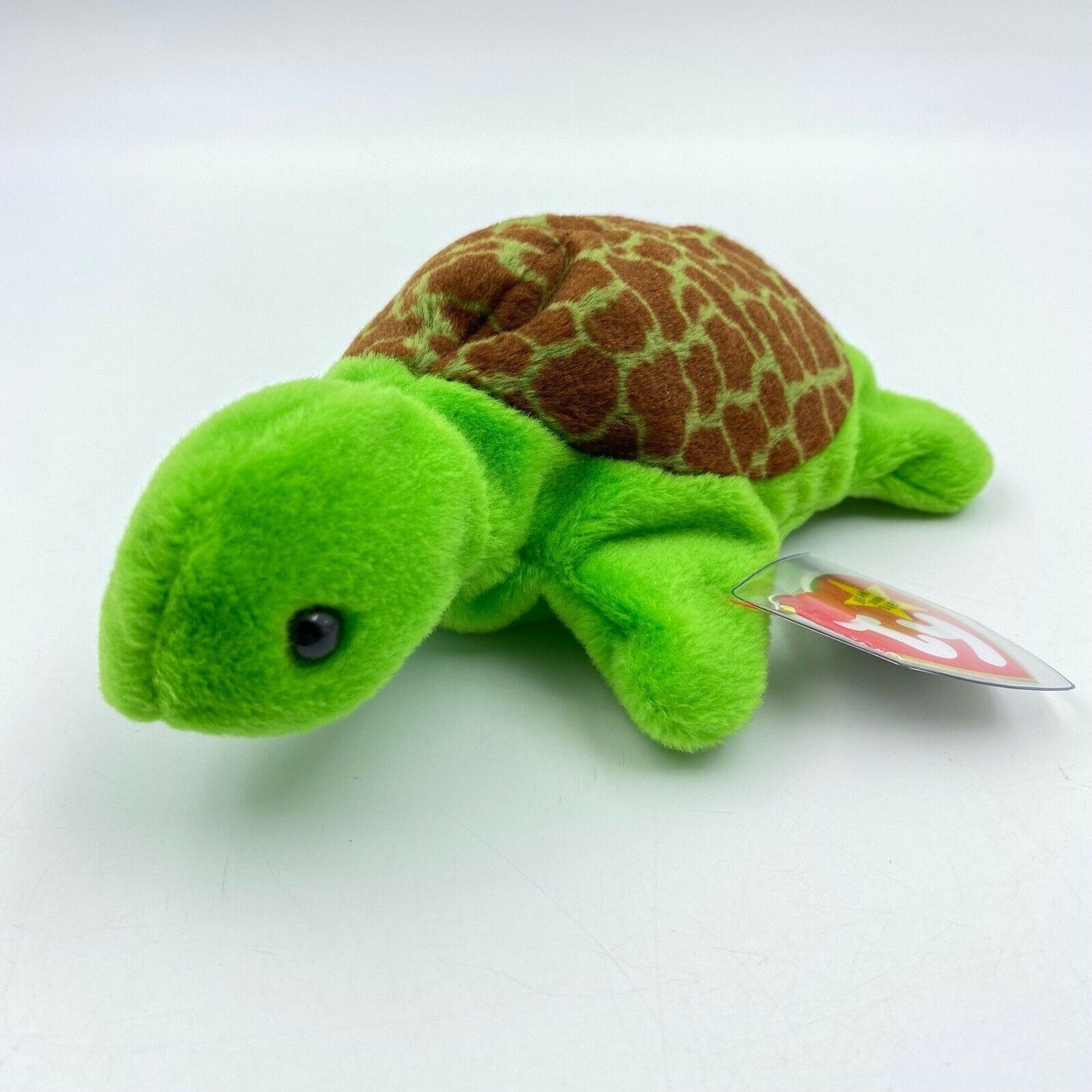 Nostalgic Ty Original Beanie Babies Speedy Turtle Plush Toy Excellent Cond. 1993