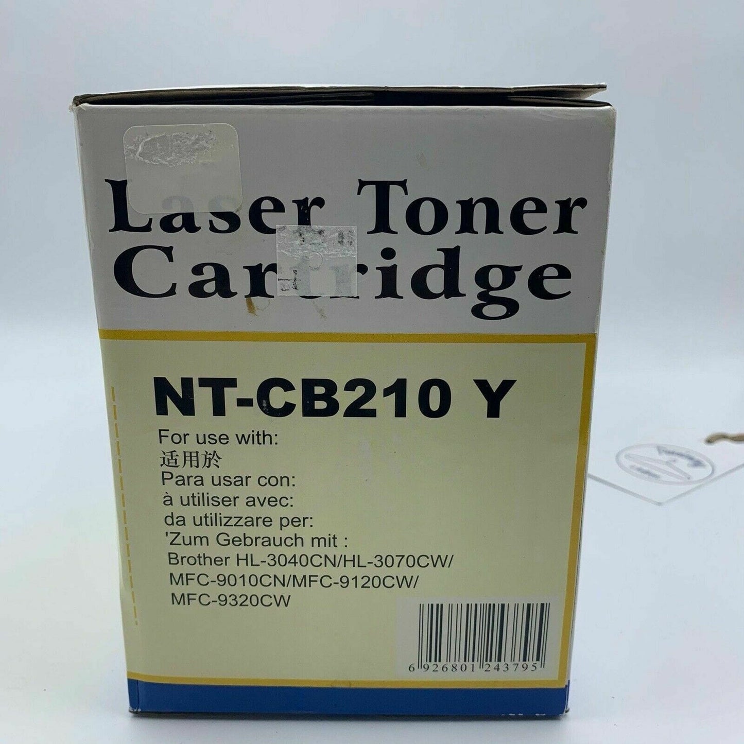 Replacement Laser Toner Cartridge NT-CB210Y Yellow Brother HL-3040CN/HL-3070CW