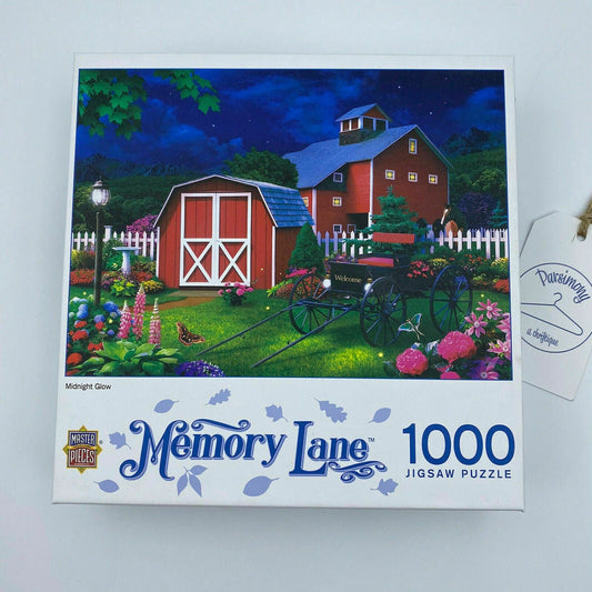 Mesmerizing Midnight Glow Memory Lane Jigsaw Puzzle - 1000 Pieces