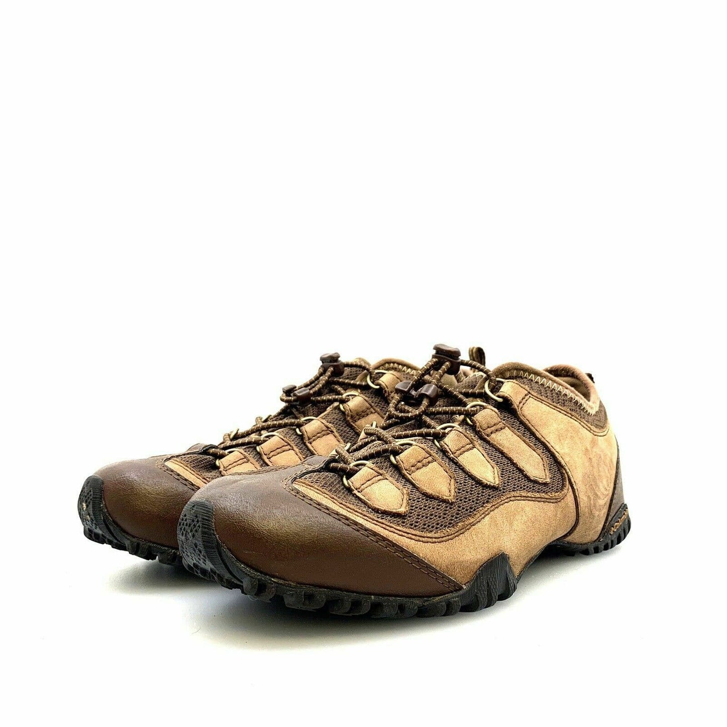 Columbia Womens “Tenacity II” Size 7.5M Brown Trail Hiking Elastic Lace Up Shoes