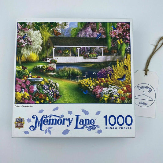 New Master Pieces Memory Lane Alan Giana’s Colors Of Awakening 1000 Pc Puzzle