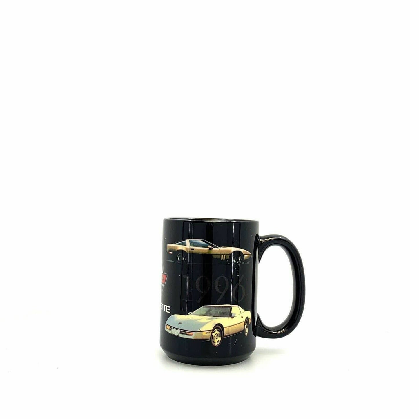 Nostalgic Chevrolet Corvette Vintage Coffee Cup - 16oz, Black, Very Good