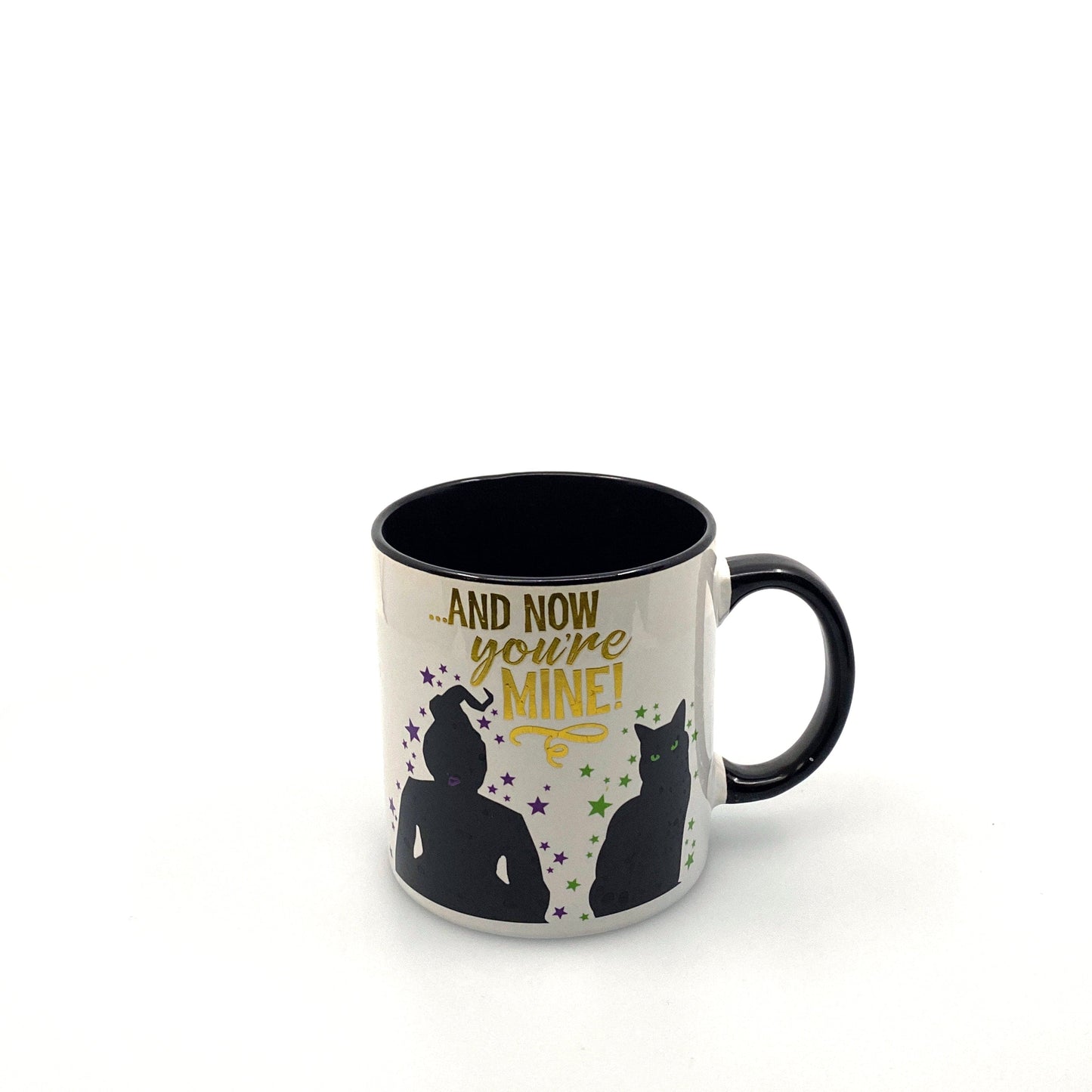 “I Put A Spell On You…And You’re Mine” Ceramic Coffee Cup Mug, Black - 12oz