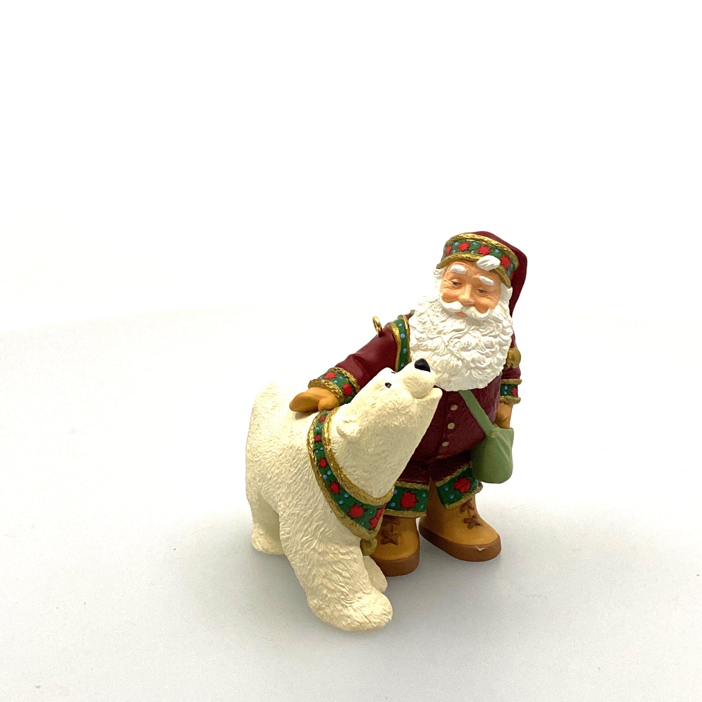 Hallmark Keepsake Christmas Tree Holiday Ornament Santa’s Polar Friend 1997