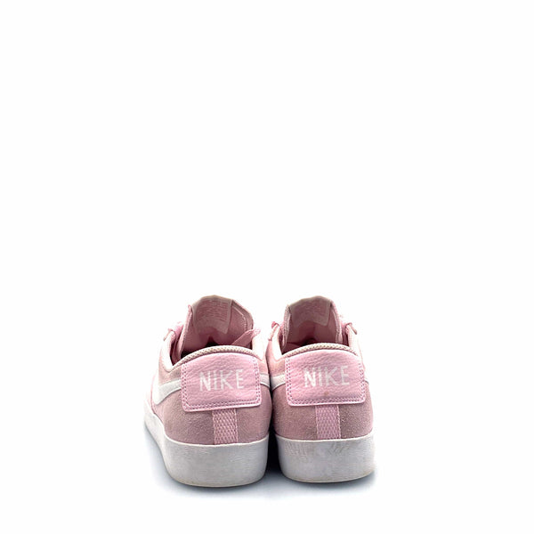 nike blazer low pink suede