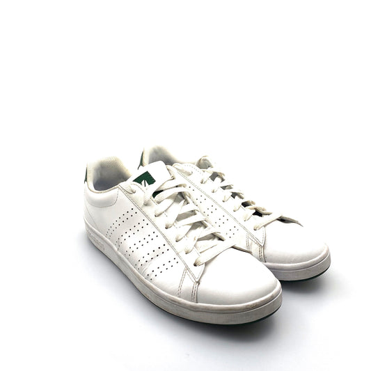 K-Swiss Mens Size 10.5 White Athletic Shoes Leather Court Tennis Sneakers