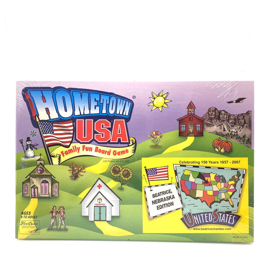 Hometown USA Family Fun Board Game “Beatrice, NE” Edition