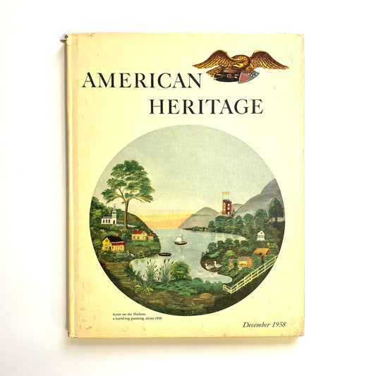 Vintage American Heritage Volume X No 1 December 1958 Hardcover History Book