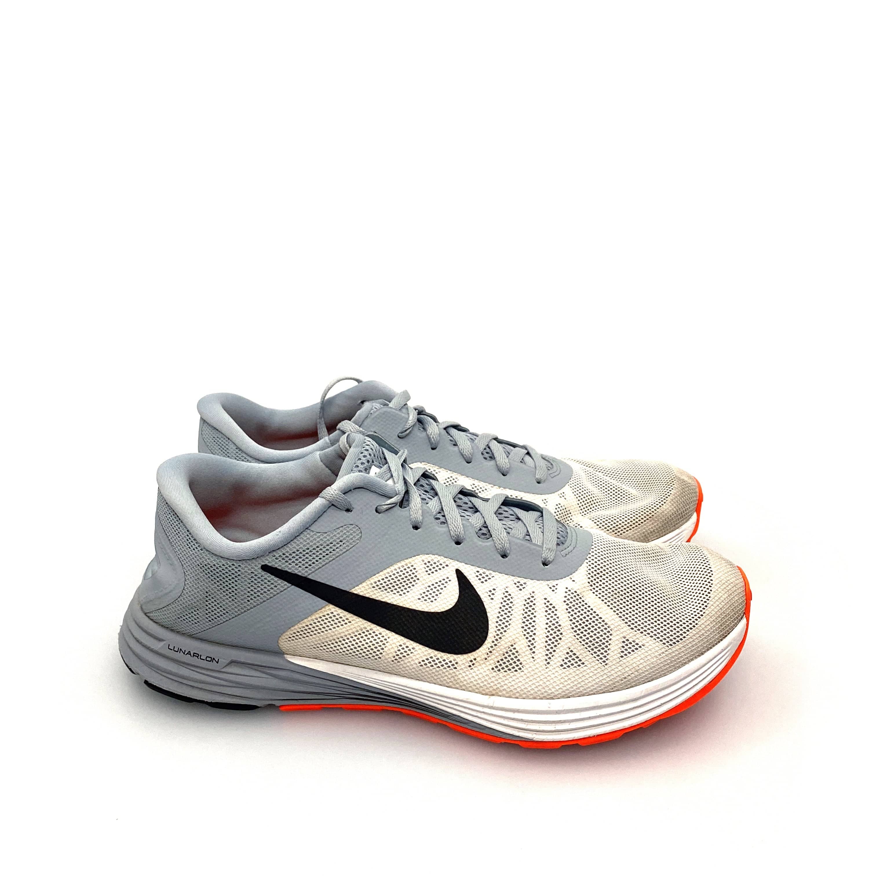 Nike Lunarlon Lunar Launch Womens Size 11 Gray Running Shoes