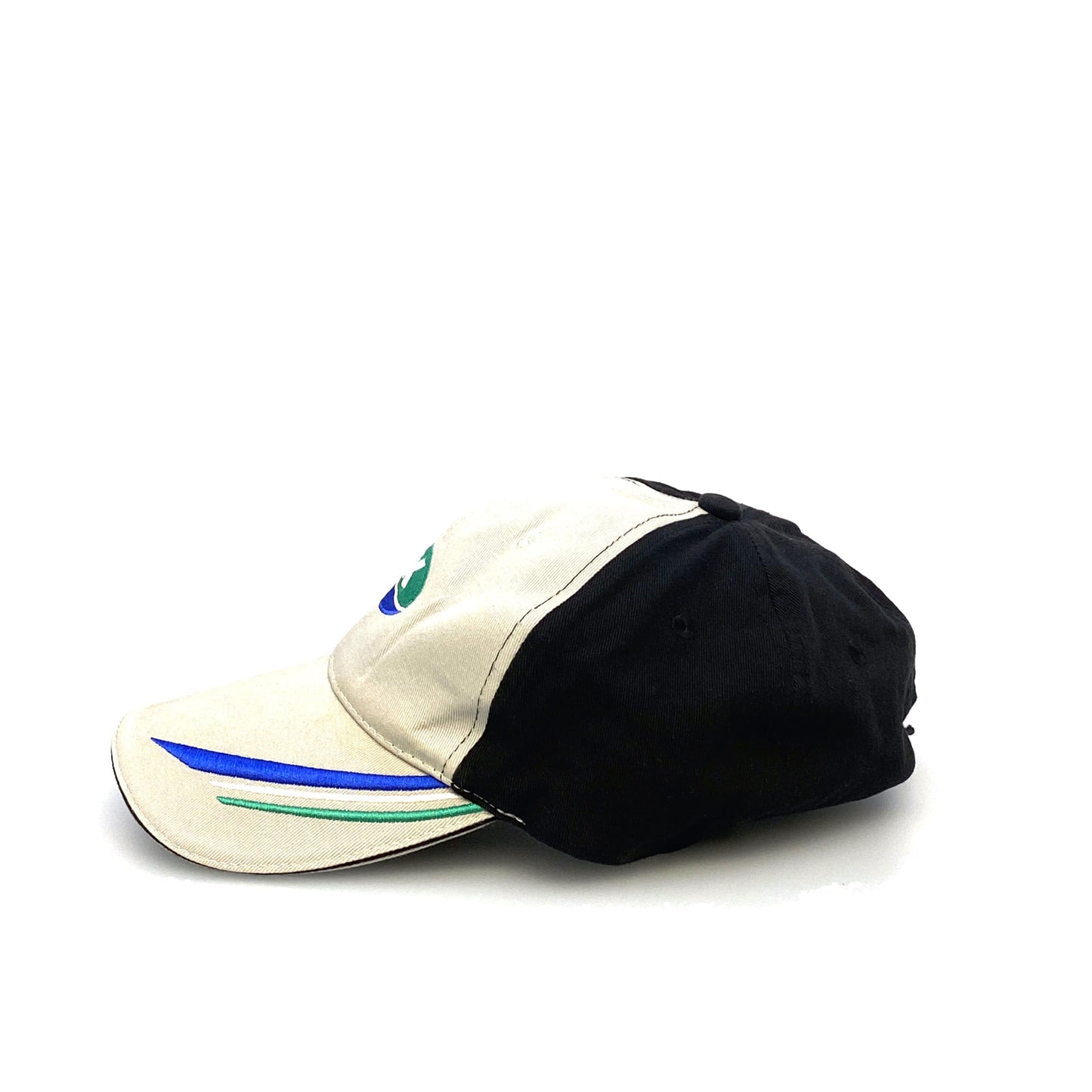 K Products Mens NK SEED Adjustable Black White Dad Baseball Hat