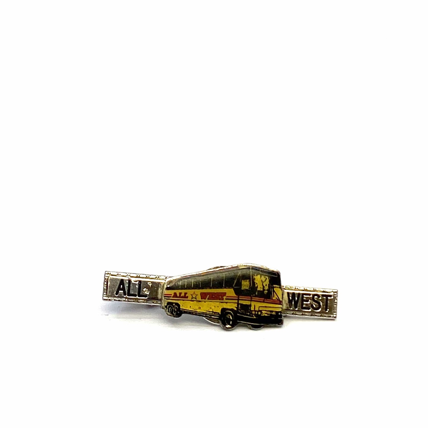 Vintage ALL WEST Bus Drivers Lapel Pin