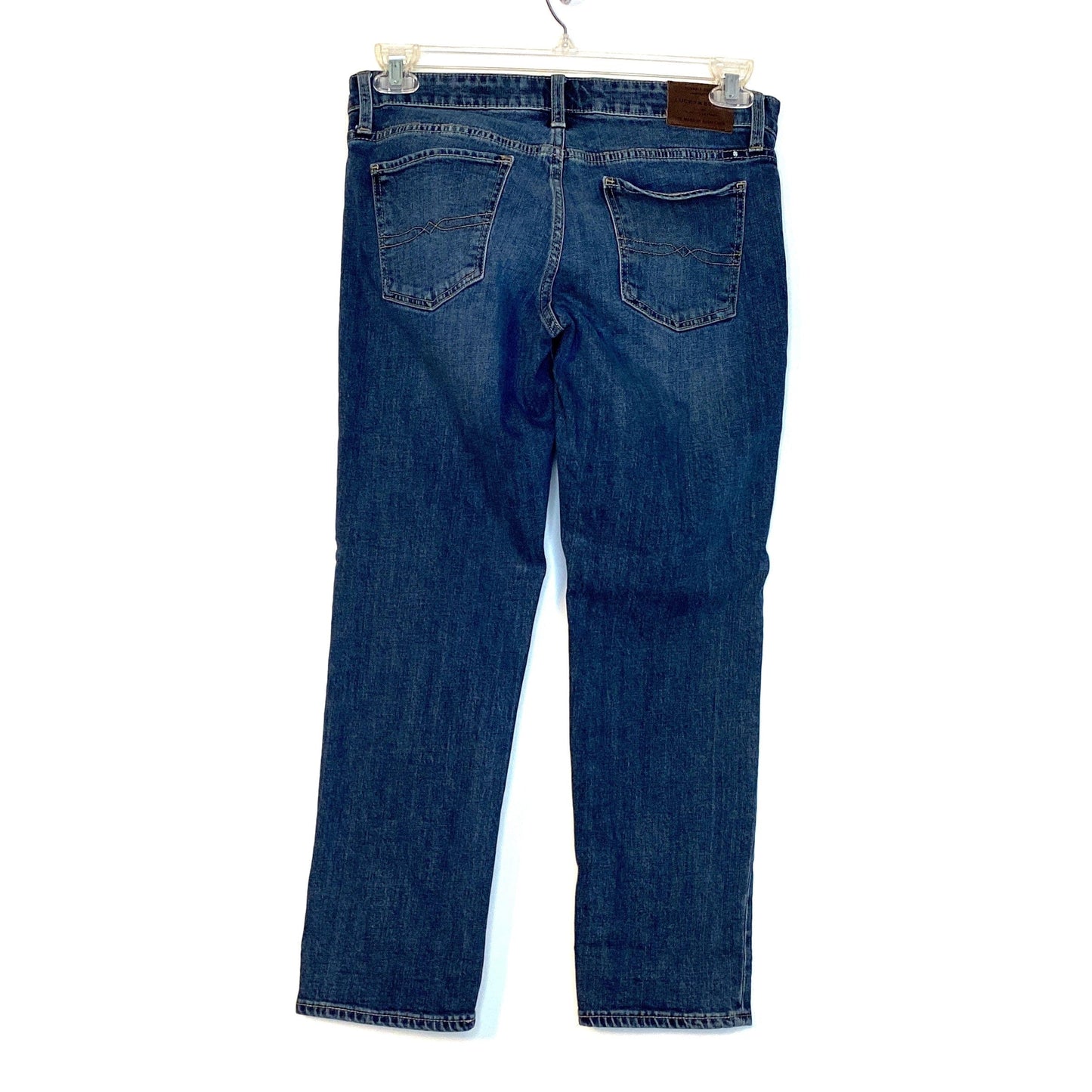 Lucky Brand | Womens Sweet Crop Straight Jeans | Color: Blue | Size: 6 | GUC