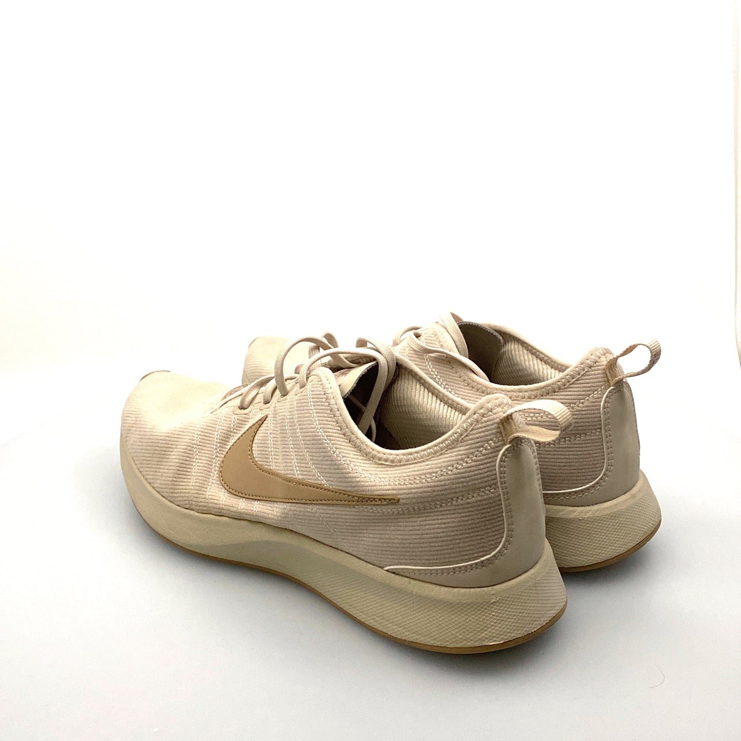 Nike Womens Size 9.5 Beige Dualtone Racer Desert Sand Running Shoes