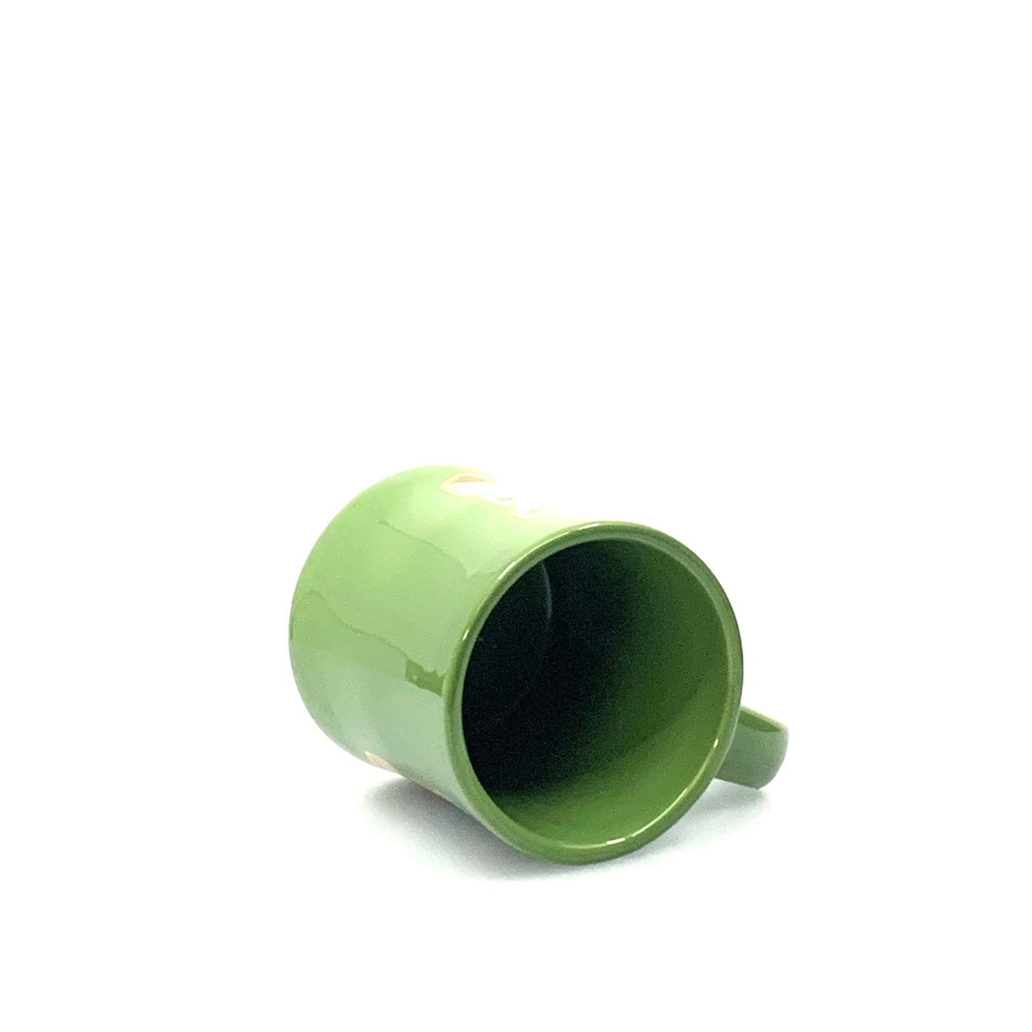 John Deere Licensed “We Sell The Plows” Coffee Cup Mug Green 10 Fl Oz