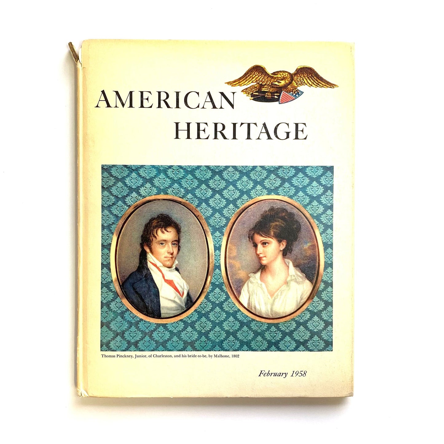 Vintage American Heritage Volume IX No 2 February 1958 Hardcover History Book