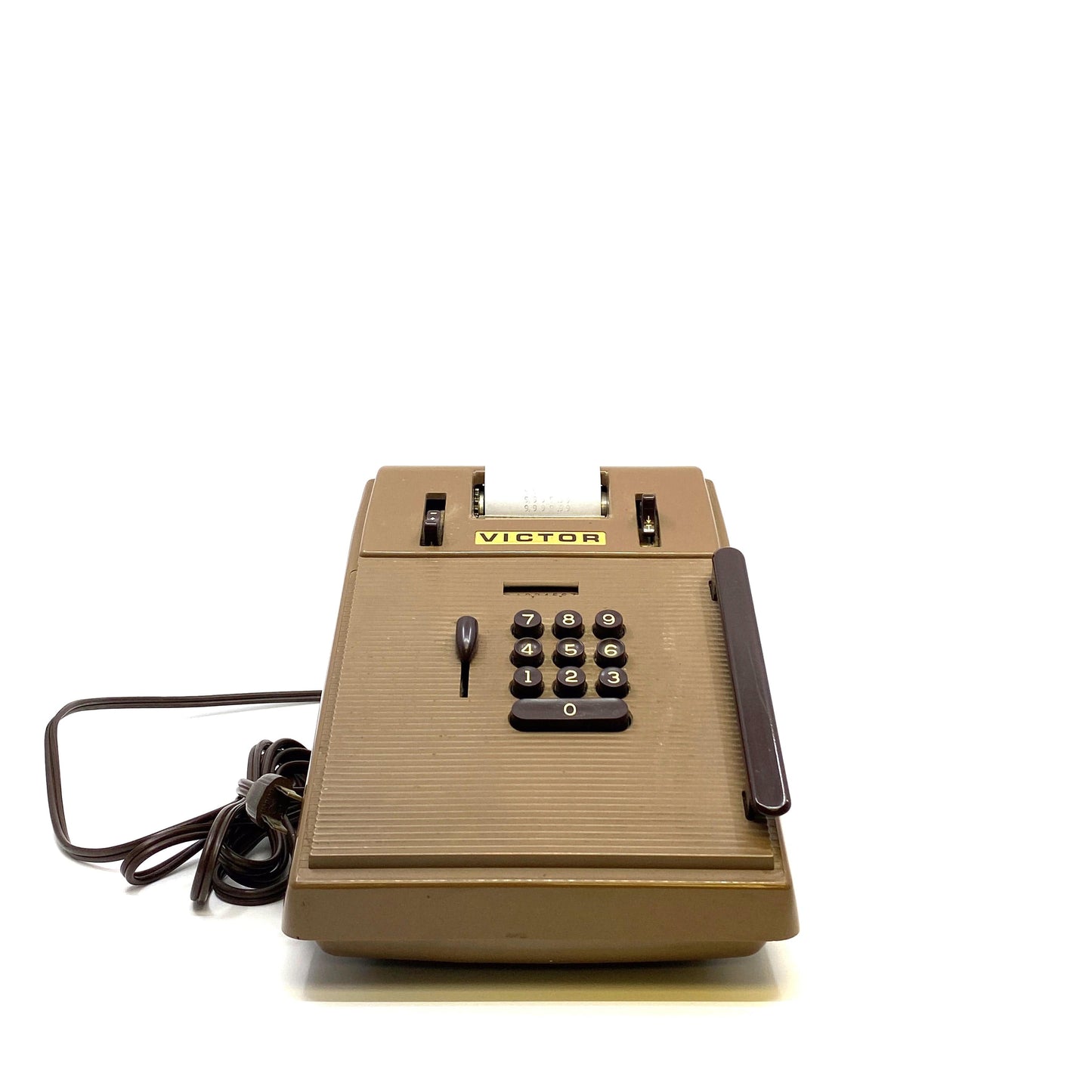 Vintage 1960s Victor Comptometer Adding Machine 7 82 54 Bakelite Calculator