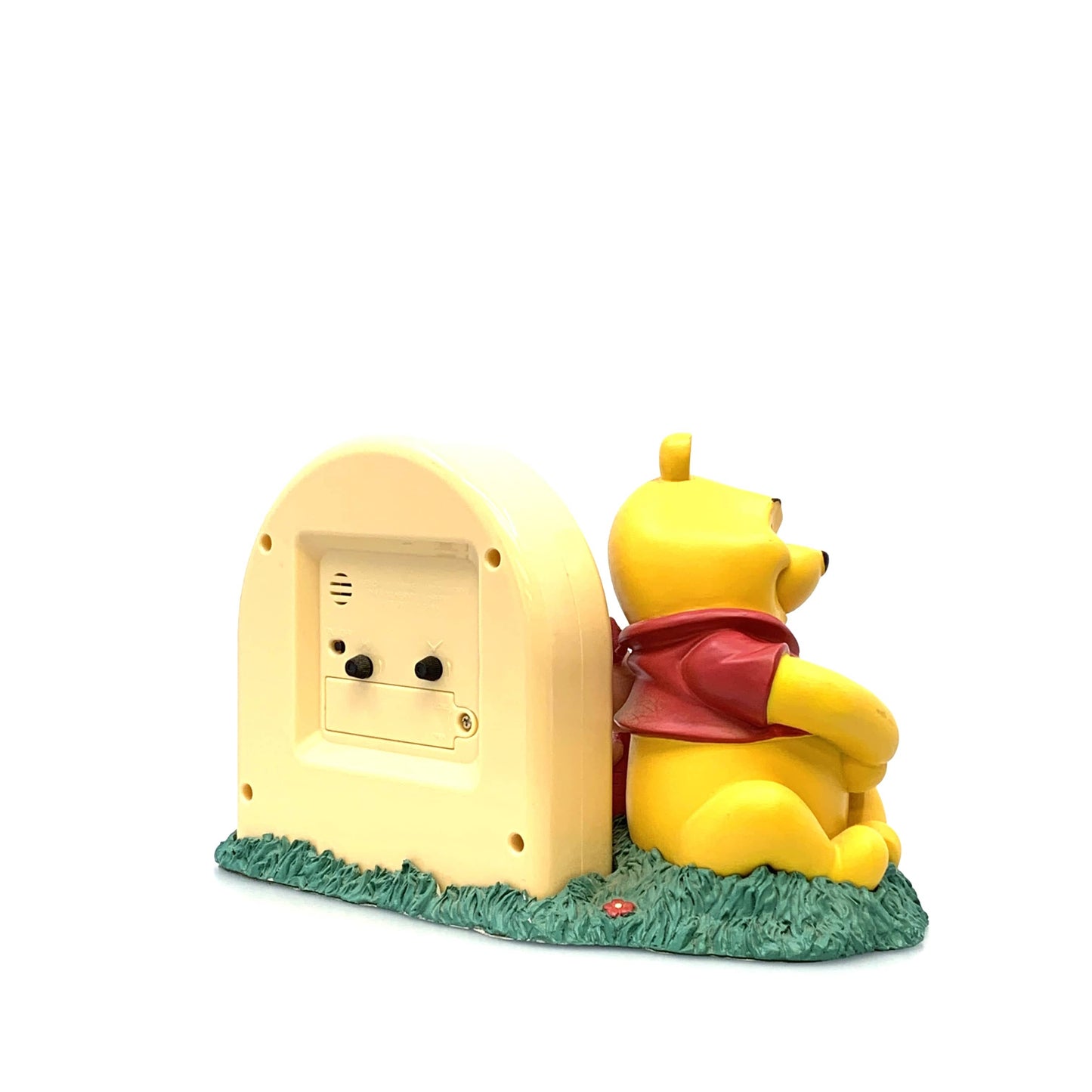 Pooh and Friends Alarm Clock with Pooh and Piglet, Resin, Tested, Works!