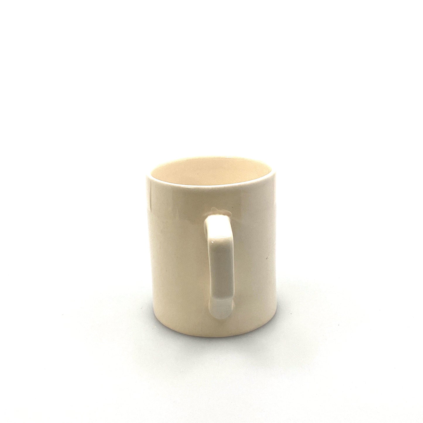 Novelty “Bug at the Bottom” Trick Humor White Ceramic Coffee Mug