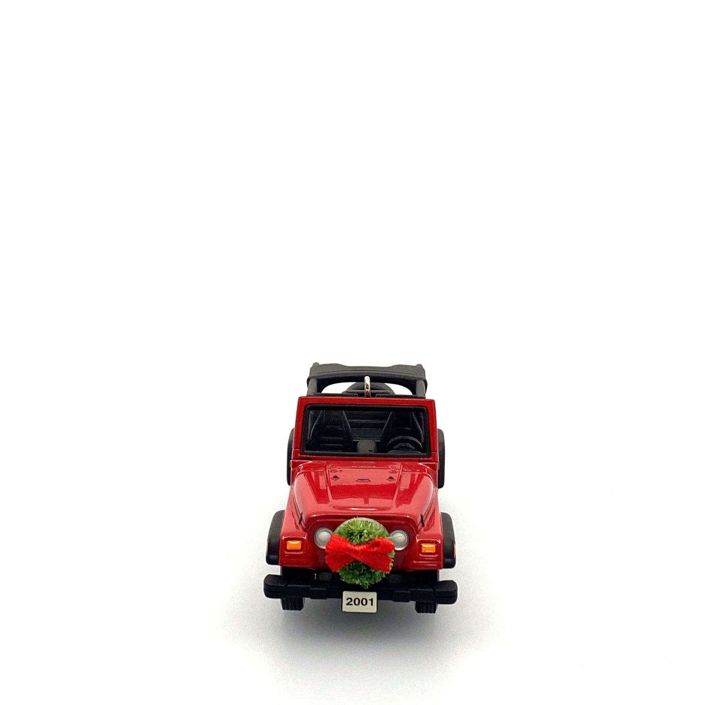 Hallmark Keepsake 🎄Ornament Jeep Wrangler Sport 4.0 L 60th Anniversary 2001