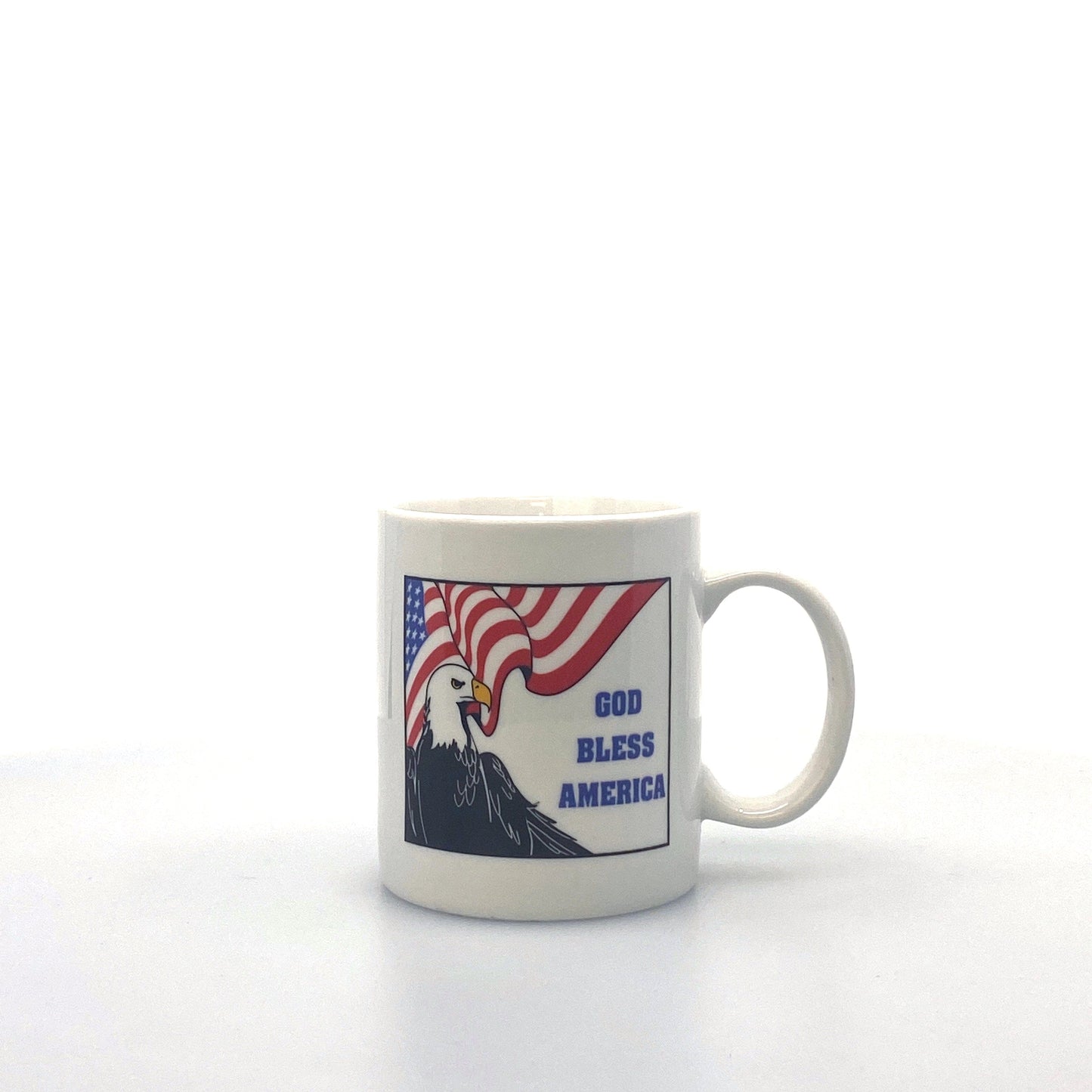 God Bless America / USA Coffee Cup Set of 2 - Military Service CO.