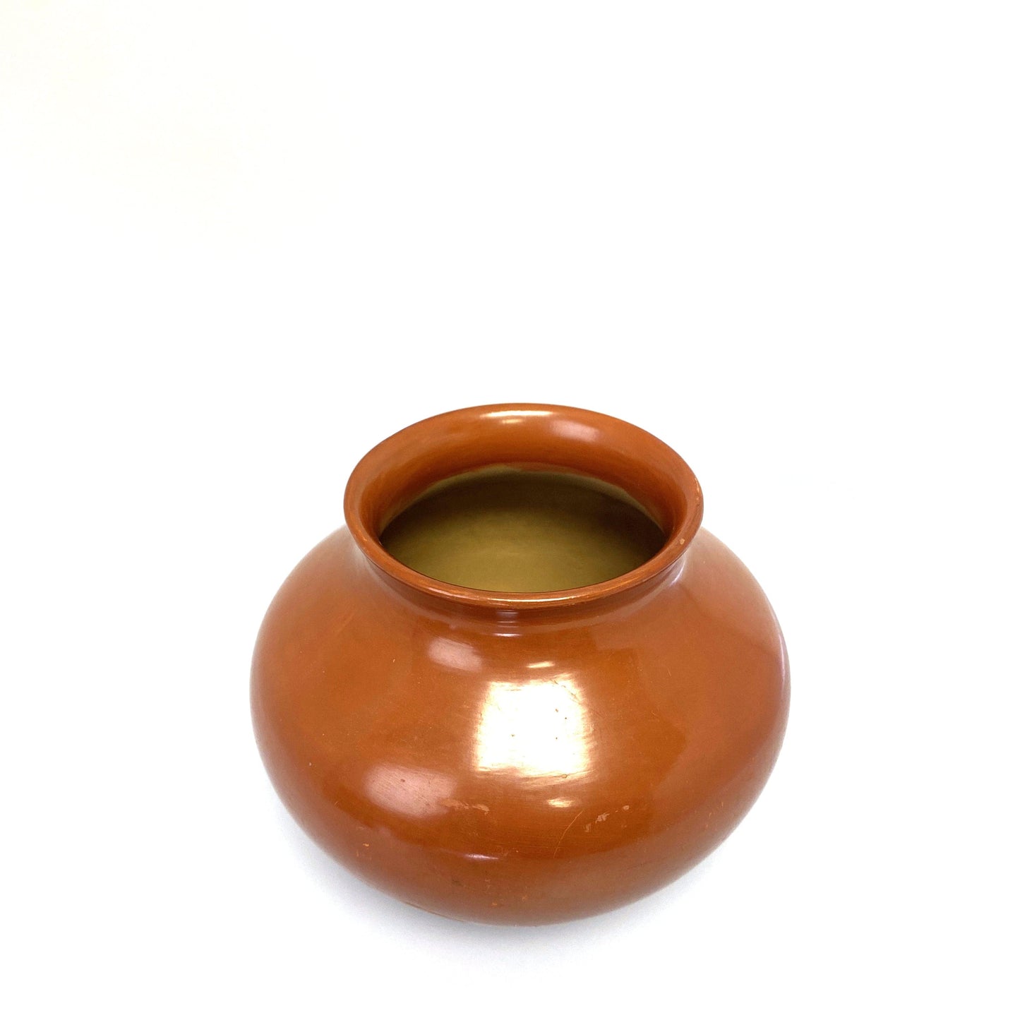 Vintage Tavo Silveira Mata Ortiz Casas Grandes Brown Glazed Olla