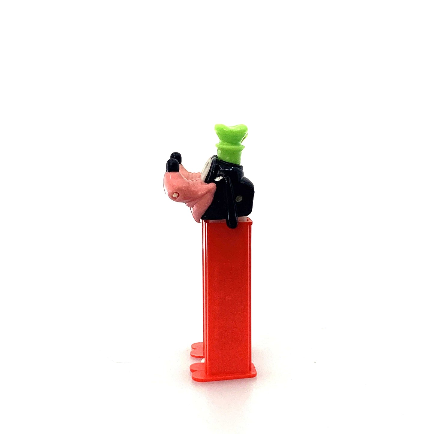 Vintage Pez Dispenser Disney Goofy Dog Red Base (Set of 2)
