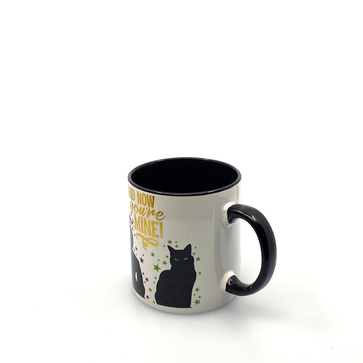 “I Put A Spell On You…And You’re Mine” Ceramic Coffee Cup Mug, Black - 12oz