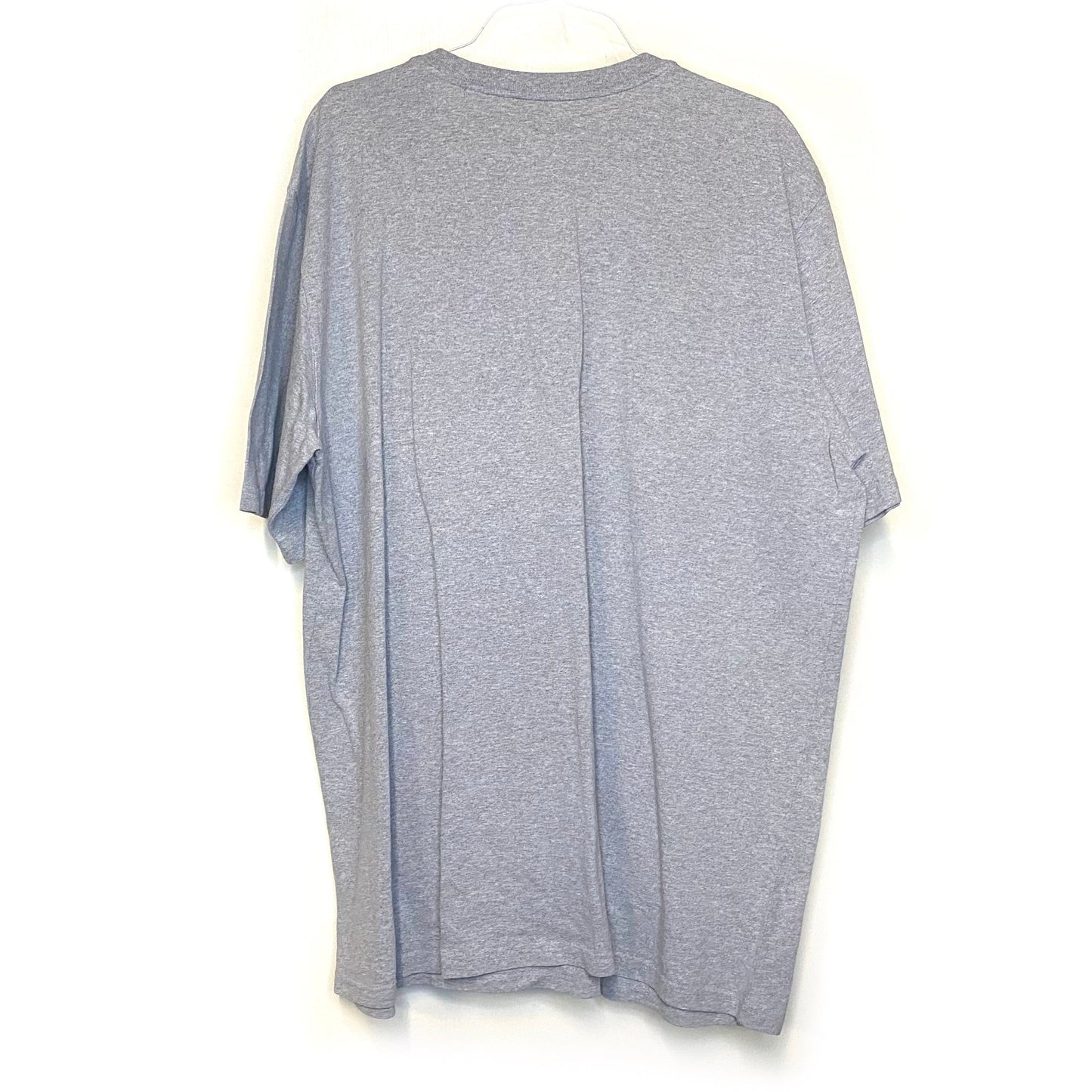 Carhartt Mens Size 3XL Tall Gray Short Sleeve Henley T-Shirt