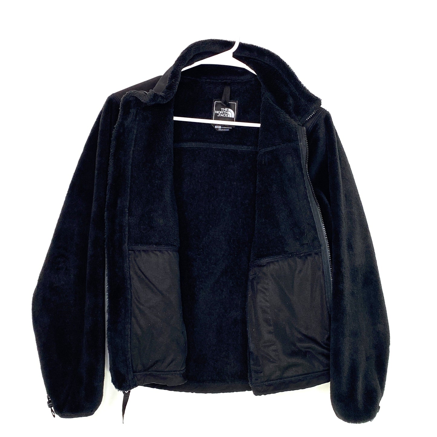 The North Face Womens Size S Black Denali Fleece Jacket Full Zip