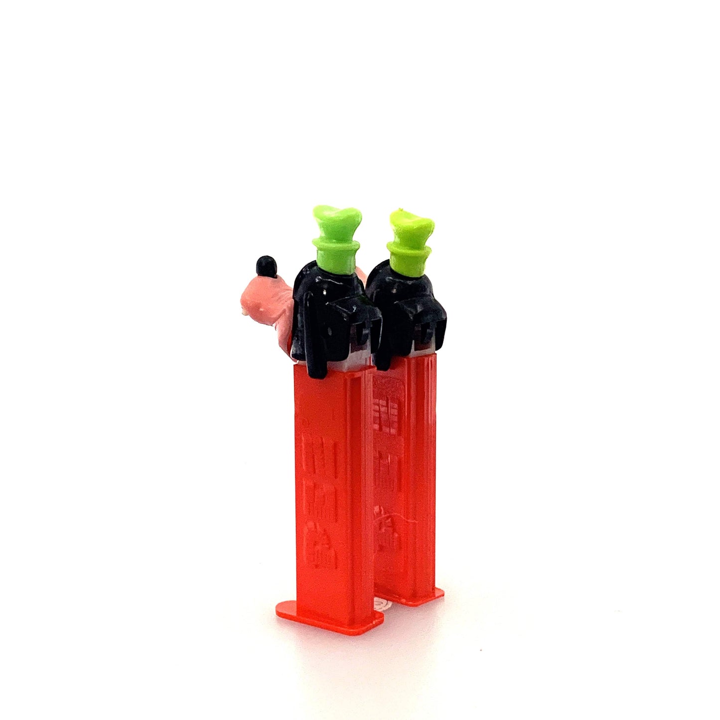 Pez Dispenser | Disney Goofy the Dog | Color: Red | (Set of 2) | Pre-Owned