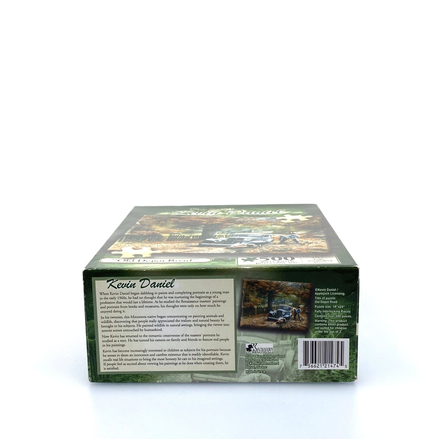 Kevin Daniel | Old Depot Road Jigsaw Puzzle | 500 Piece | NIB