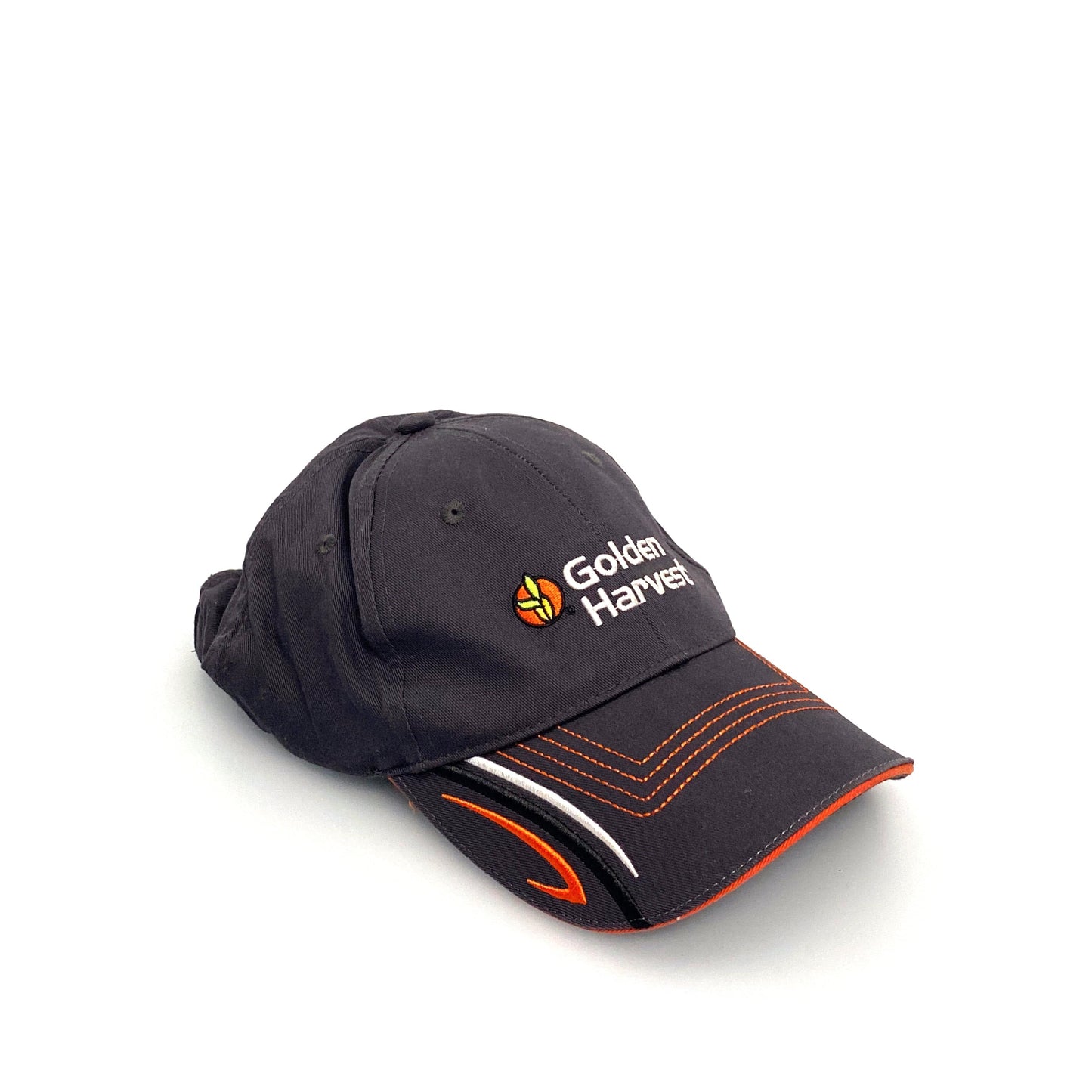 K-Products GOLDEN HARVEST Hat Dark Gray Adjustable Hook & Loop OSFM