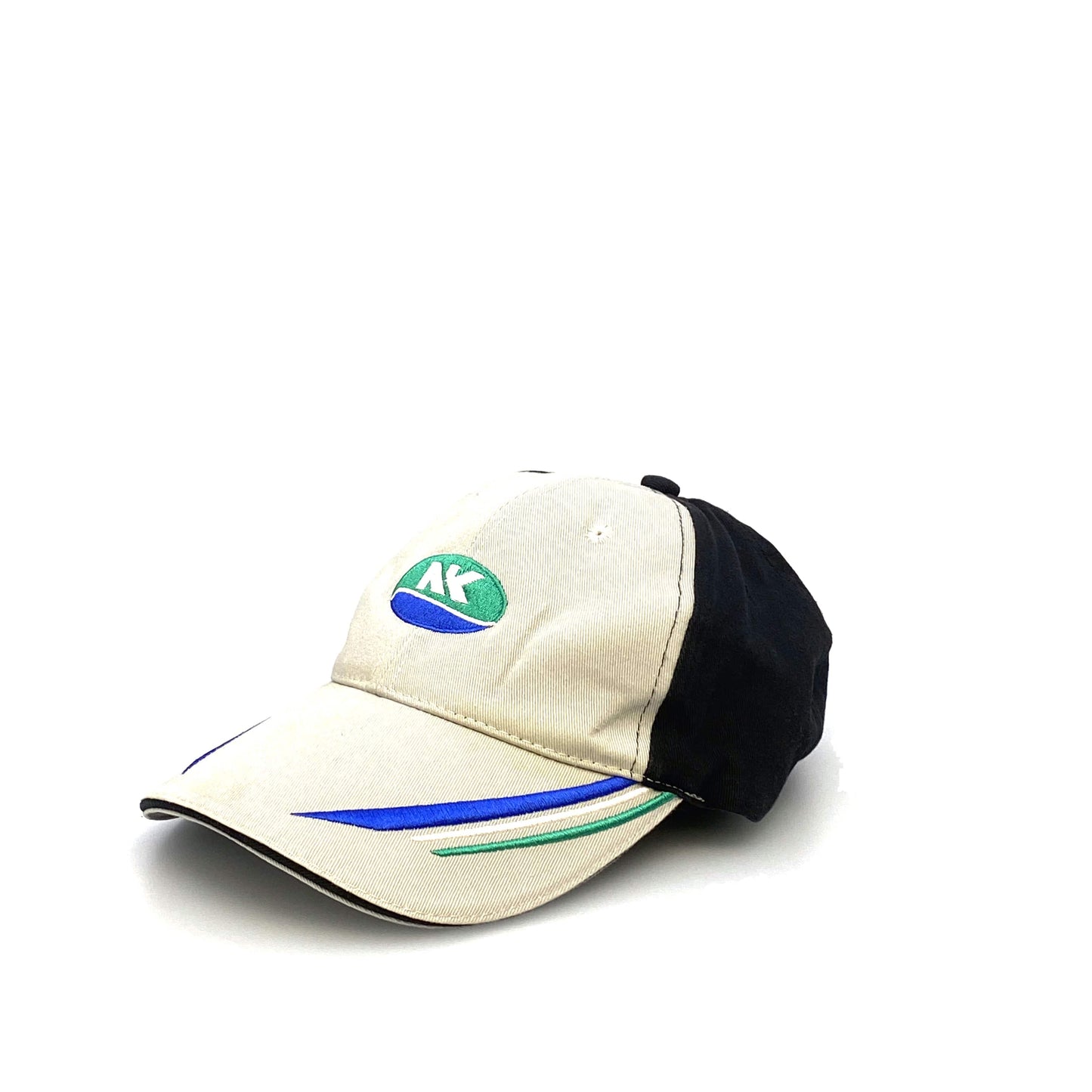 K Products Mens NK SEED Adjustable Black White Dad Baseball Hat