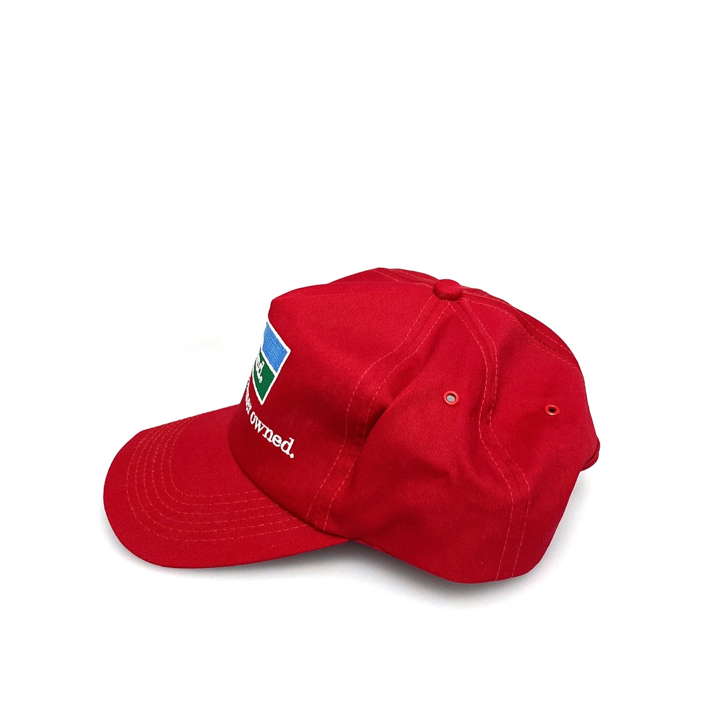 K-Products FARMLAND “Proud To Be A Farmer” 5-Panel Hat SnapBack OS Red Baseball Cap