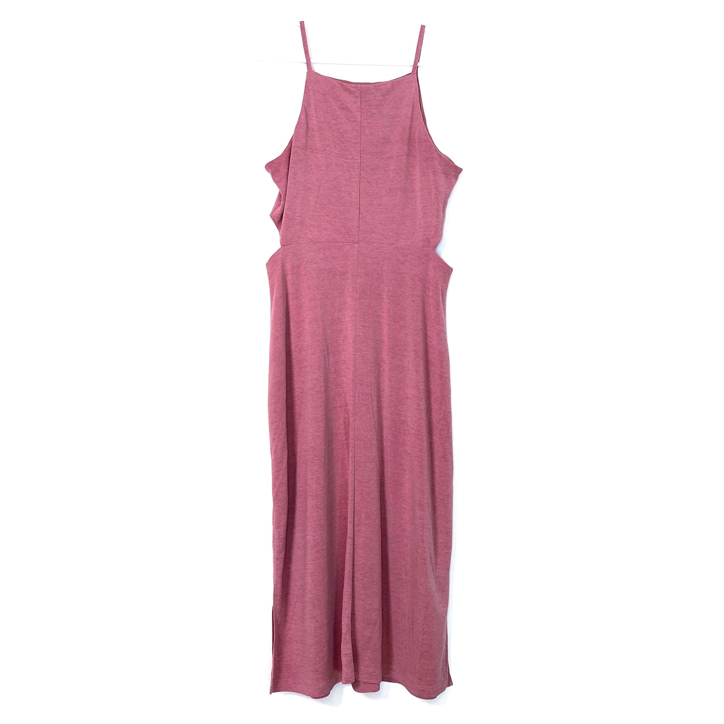 TOPSHOP Womens Size 6 Pink Bodycon Cutout Dress Spaghetti Straps