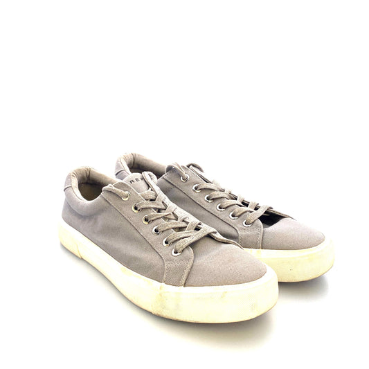 New Republic Mens Size 10 Gray Canvas Sneakers Board Lace-Up Shoes