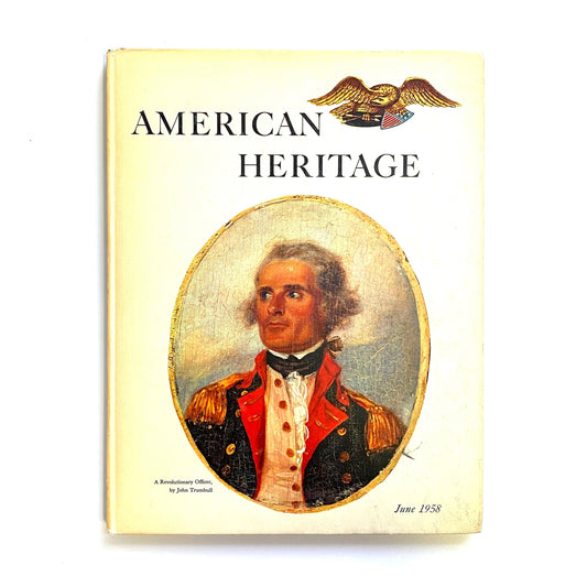 Vintage American Heritage Volume IX No 4 June 1958 Hardcover History Book