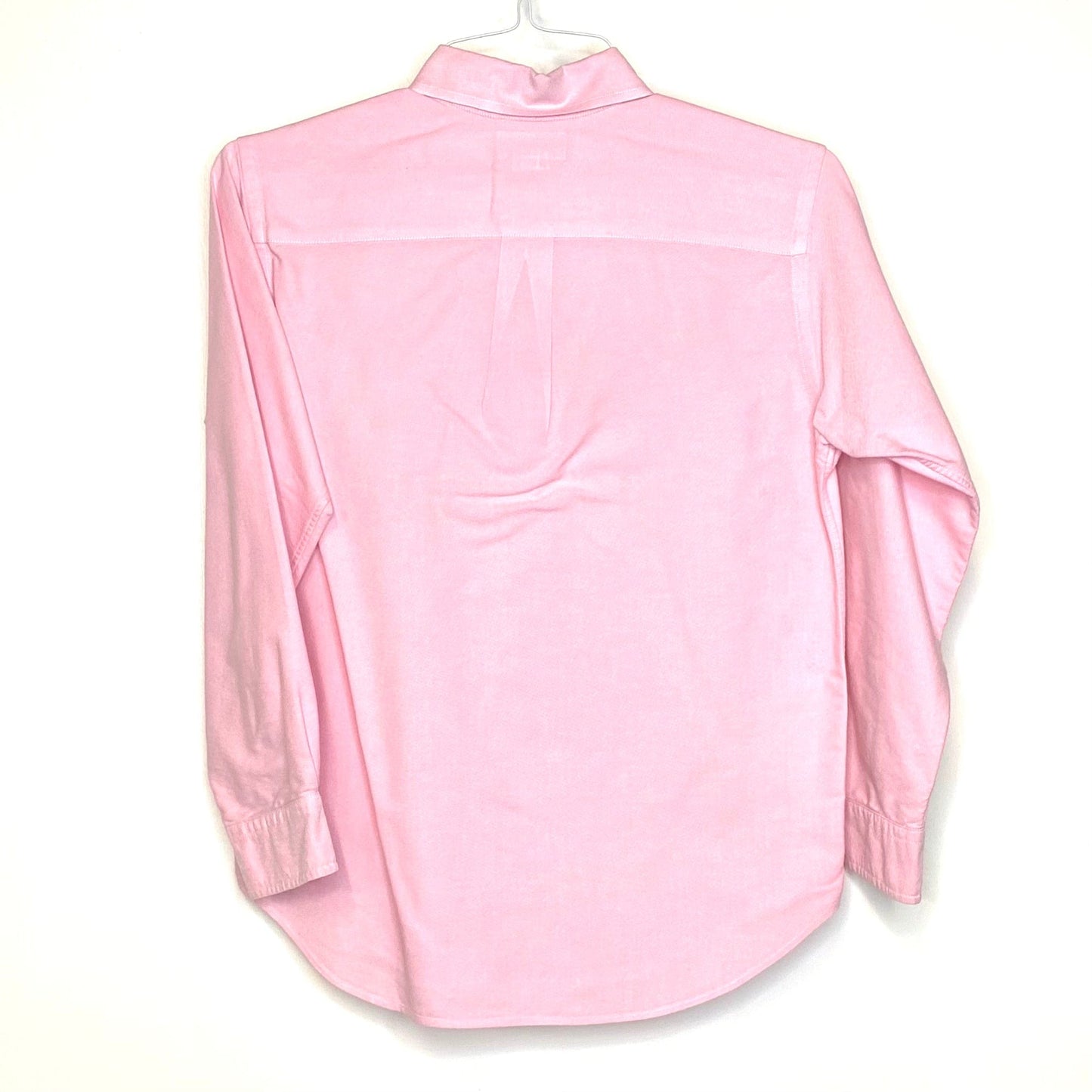 Ralph Lauren Boys Size 14 Pink Dress Shirt Pony Logo Button-Up L/s