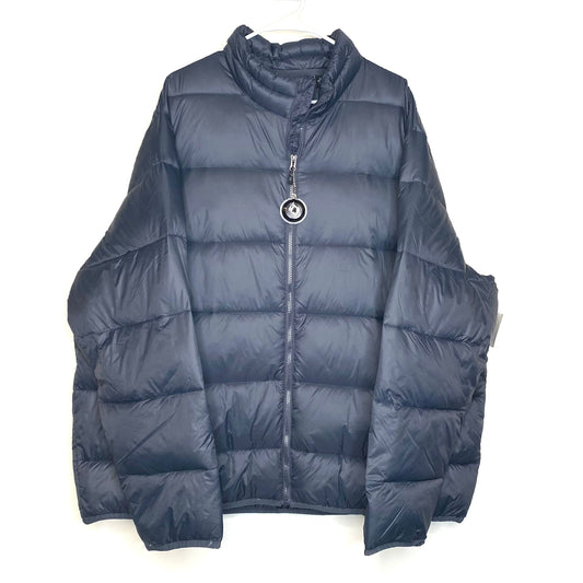 Swiss Tech Mens Size 3XL Gray Puffer Coat Jacket Foldable NWT
