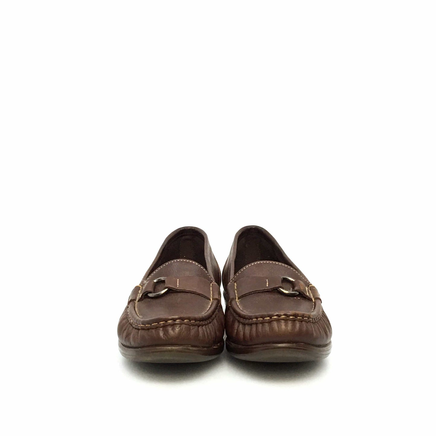 SAS Womens Size 8M Brown Leather Loafers Shoes Tripad Comfort Walking