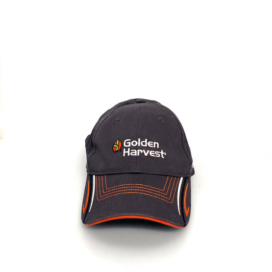 K-Products GOLDEN HARVEST Hat Dark Gray Adjustable Hook & Loop OSFM