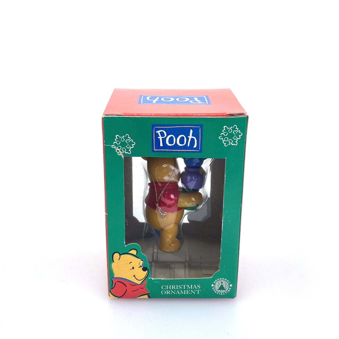 Seasonal Specialties Winne the Pooh “Honey Jars” Christmas Holiday Ornament Figurine