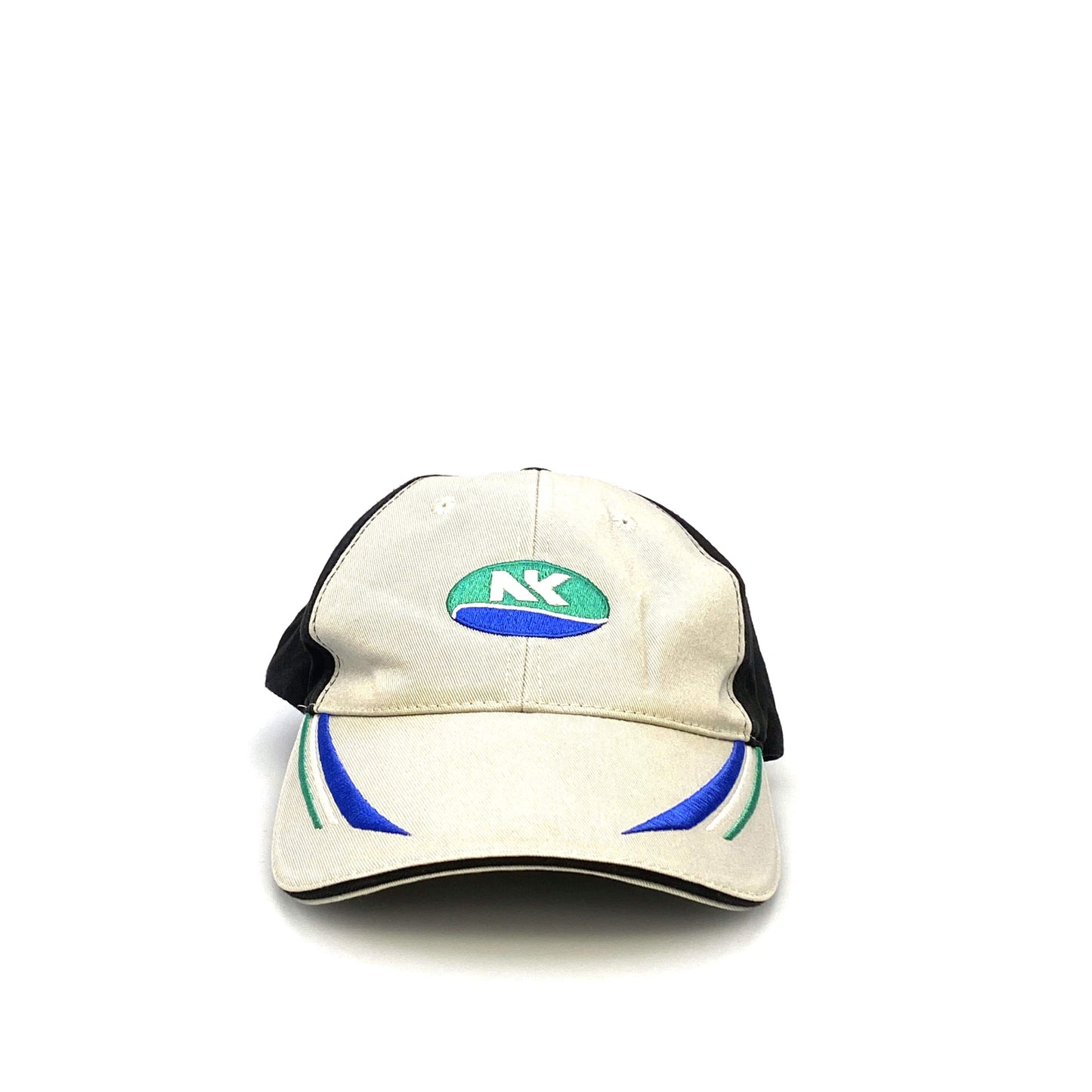 K Products Mens NK SEED Adjustable Black White Dad Baseball Hat