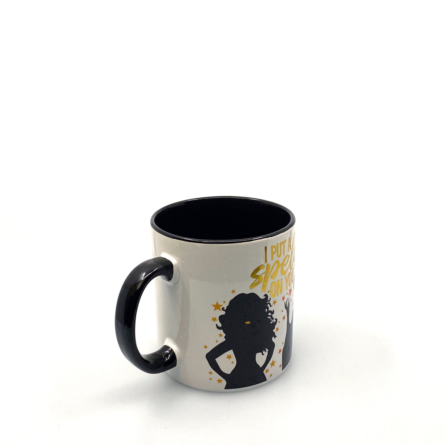 “I Put A Spell On You…And You’re Mine” Ceramic Coffee Cup Mug, Black - 12oz